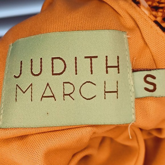 Judith March Snakeskin Print Dress Size Small - Picture 5 of 6